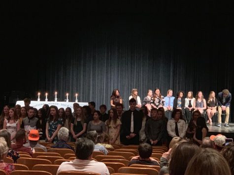 NHS Induction Ceremony