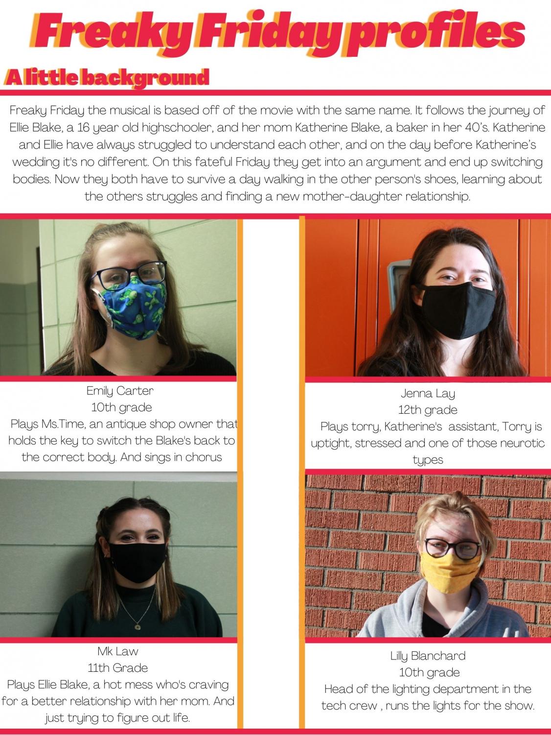 Freaky Friday student profiles