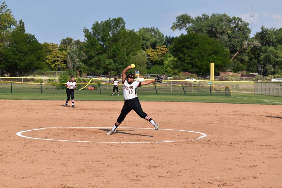 Tiger softball loses to Palisade