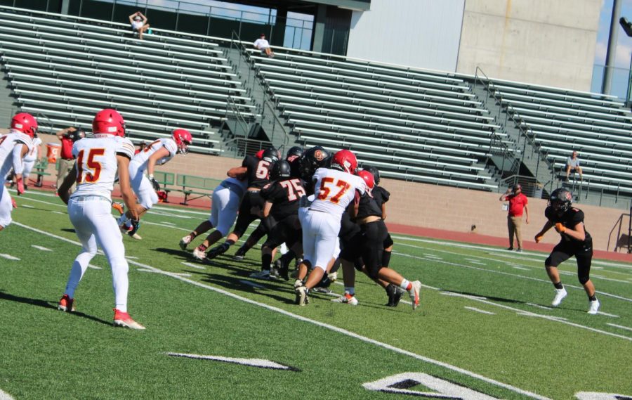 GJHS football team loses to Coronado in the first game of the season