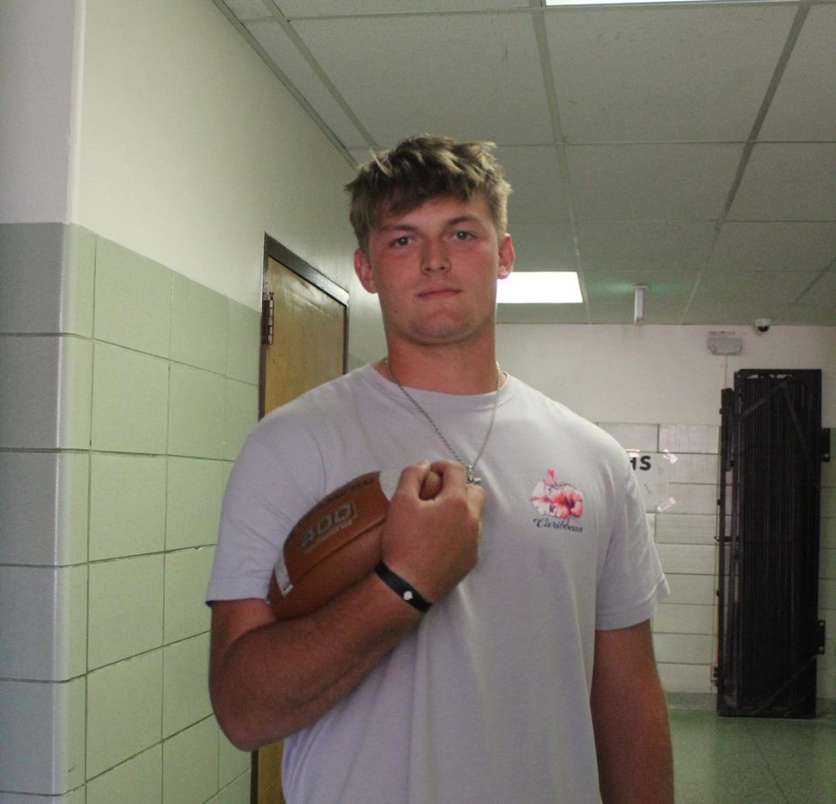 GJHS junior Will Applegate is the quarterback of the football team. The next football game is on Thursday, Sept. 7.