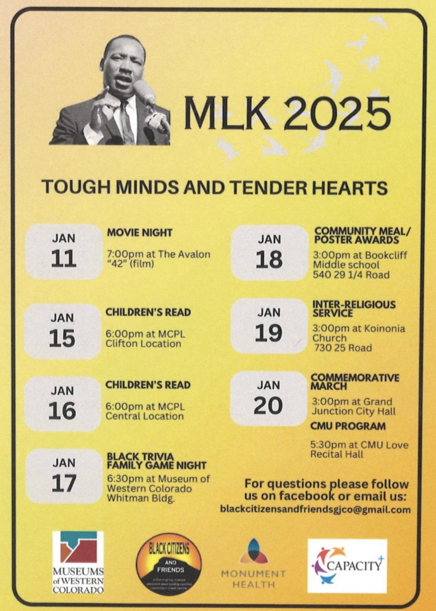 Events for the “Tough Minds and Tender Hearts” commemoration hosted by Black Citizens and Friends.