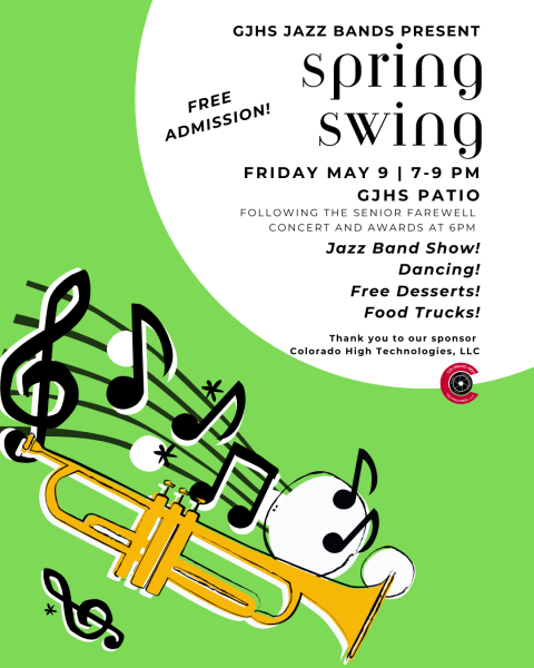 Thanks to bands' support and sponsorships, the Spring Swing and Swingin’ sweets can occur, and bring fun to the community. Spring Swing will take place on May 8 from 7-9 p.m.