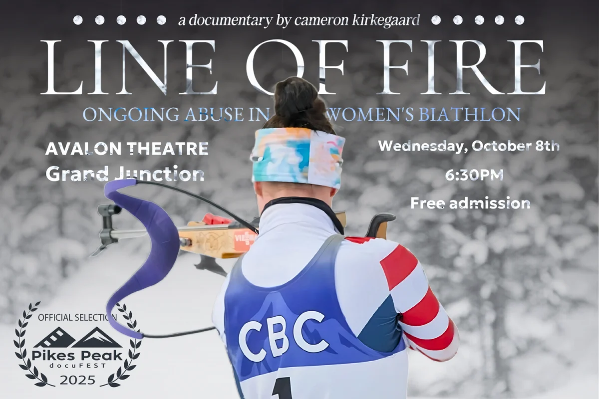 Cameron Kirkegaard's documentary is scheduled to show on Wednesday, Oct. 8, at Avalon Theater. The documentary is named “Line of Fire.”
