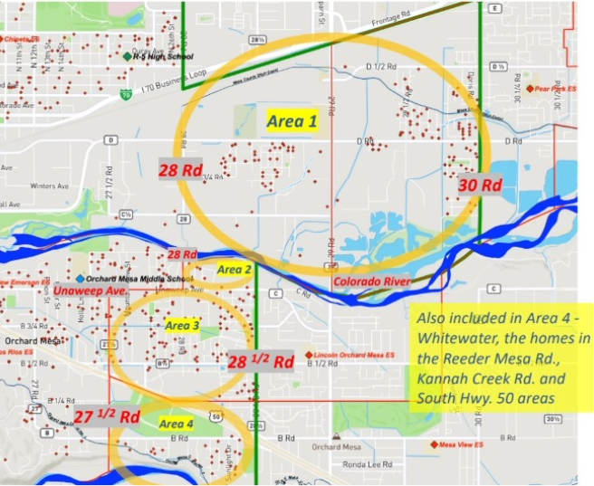 The new boundaries for the next school year. Any students outside the new boundaries who were already going to GJHS will still have the opportunity to when the changes take effect.
